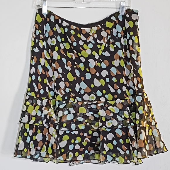 Cato Dresses & Skirts - Multi-Colored Circle Motif Skirt SZ L